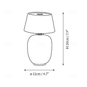 זול מנורת קריאה-מנורת שולחן ניידת