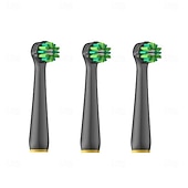 baratos Escova de Dentes Elétrica-Escova de dentes elétrica para adultos, modelo 2025, com cabeça de cerdas macias, totalmente automática, recarregável via USB, silenciosa, potente, à prova d'água IP8X, bateria com duração de até 70