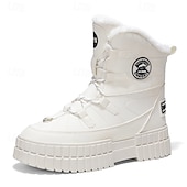 preiswerte Winter- und Schneestiefel-Schwarze, wasserdichte Herren-Winterstiefel mit Fellfutter und griffiger Sohle – strapazierfähiges und isoliertes Schuhwerk für Schnee, Wanderungen und Winterabenteuer