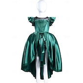 tanie Kostiumy damskie-Gotycki horror Agnieszka Sukienka Kostium Fantazyjne przebranie Cosplay for Damskie Dla dziewczynek Dla dzieci Dla dorosłych Halloween Karnawał Spektakl Impreza Edukacyjne przebieranki