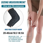 ieftine incalzire racire-Genunchiere termice de iarnă din cașmir pentru genunchiere pentru femei și bărbați, genunchiere din lână pentru dureri articulare, tendinită, artrită, genunchiere pentru artrită reumatică, genunchiere