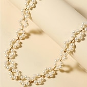 Χαμηλού Κόστους Κολιέ &amp; μενταγιόν-1 τεμ Κρεμαστό Coliere cu Perle For Γυναικεία Δρόμος Δώρο Καθημερινά Κράμα Κλασσικό