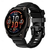 abordables Correas de reloj Garmin-Correa de silicona Quickfit de 22 mm y 26 mm para relojes inteligentes Garmin Fenix 7X, 7 Solar, 6X, 6 Pro, 5, 5X Plus, 3, 3H y Epix.