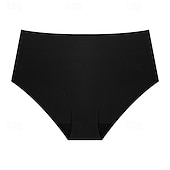 levne Dámská pyžama a společenské oblečení-Dámské Kalhotky Elastický pasNightwearNylon Dovolená Domů Denní Jednobarevné Roztomilý Černá Fialová Béžová Jaro léto Podzim zima