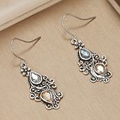 voordelige Oorbellen-1 paar Oorbel For Dames Straat Afspraakje Strand Legering Vintagestijl