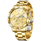 cheap Quartz Watches-The New Olevs Men&#039;S Business Watch Features A Luminous Moon Phase Calendar Small Three-Hand Multi-Functional Digital Large Dial Quartz Watch Which Is A Fashionable Casual Waterproof And Sporty Me