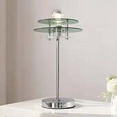 baratos abajur-Decorativa Contemporâneo Moderno Para Escritório Acrílico / Plástico 220V / 110V Azul / Café gelado / Laranja