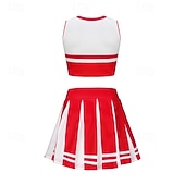 お買い得  職業と制服のコスチューム-ファンシーコスチューム ユニフォーム チアリーダー 子供用 女の子 ハロウィーン カーニバル パーティー 性能 ドレスアップ