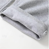 voordelige Joggingbroek-Voor heren Joggingbroeken Broek Trekkoord Zak Elastische taille Effen Comfort Buitensporten Dagelijks Modieus Casual Zwart Marineblauw Micro-elastisch