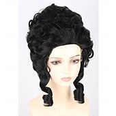 cheap Historical Wigs-18th Century Colonial Wig for Adult Women Victorian Queen for Carnival Festival Party