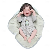 economico Bambole Reborn-Bambole Reborn - Bambola Realistica da 22 Pollici Ragazza con Corpo Morbido e Capelli Ricci Biondi Sveglia Bebe Reborn di Silicona Bambole di Vita Reale con Scatola Regalo per Bambini di 3 Anni