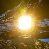 billige Utendørs Vegglamper-Arbeidslampe for alle scener med roterende lyshode med flere posisjoner, sterk magnetisk adsorpsjon, arbeidslampe for gårdsplass, utendørs campinglampe, vedlikeholdslampe.