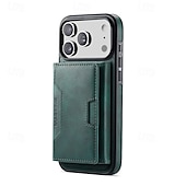 economico Cover per iPhone-telefono Custodia Per iPhone 17 Pro Max 17 Air 16 15 14 Pro Max Plus 13 Pro Max Custodia Portafoglio con Supporto Resistente agli urti Retrò Pelle PU