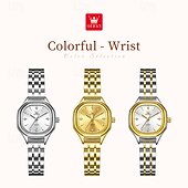 Χαμηλού Κόστους Ρολόγια Quartz-Δώρο Ημέρας του Αγίου Βαλεντίνου για γυναίκες Ρολόι Quartz Δημιουργικό Μινιμαλιστικό Μόδα Καθημερινό Φωτεινό Αδιάβροχο Διακόσμηση Ρολόι Αλουμινίου