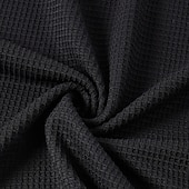  Férfi Ing Gofri ing Alkalmi ing Vintage ing Gombos póló Fekete Sötétkék Lóhere Szürke Hosszú ujj Texturált Hajtóka Hétköznapi Napi Színes Ruházat Divat Modern Laza elegáns