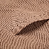 baratos Jaquetas Casuais-Homens Jaqueta de Inverno Casaco de lã Jaqueta casual Férias Diário Térmico / Quente Bolsos Tosão Outono Inverno Tecido Moda Roupa de rua Lapela Padrão Preto cáqui Verde Tropa Cinzento Casaco