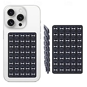 economico Supporto per telefono-Supporto per telefono biadesivo rivestito in silicone, forte adesione, per selfie a mani libere &amp;Supporto video compatibile con accessori per iPhone Supporto per telefono minimalista ultrasottile con