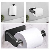 billiga Toalettpappershållare-Toalettpappershållare Ny Design / Självhäftande / Kreativ Nutida / Modern Rostfritt stål / Lågkolstål / Metall 1st - Badrum Väggmonterad