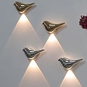cheap Room Decor Lights-Smart Motion-activated Light Bird-shaped Decorative Lamp No Wiring Required For Installation Adjustable Light Colors Ideal For Bedrooms Dorm Rooms And Staircases Auto On/Off Valentine's Day Gift