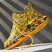 preiswerte Lässige Sneakers-Rote Herren-Sneaker für den Alltag – modisches Design mit auffälligen Prints, ideal als Weihnachtsgeschenk und für festliche Outfits