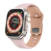 cheap Apple Watch Bands-Sport Band Sport Loop Compatible with Apple Watch band 38mm 40mm 41mm 42mm 44mm 45mm 49mm Multilayer Two Tone Luxury Silicone Strap Replacement Wristband for iwatch Ultra 3 2 Series 11 10 9 8 7 SE 6