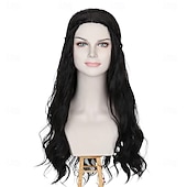 Недорогие Исторические парики-Длинный волнистый женский рыжевато-коричневый парик в стиле средневековья и ренессанса, хиппи, костюм для Хэллоуина