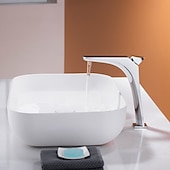 preiswerte Waschbeckenarmaturen-Waschbeckenarmatur - Klassisch Galvanisiert Mittelset Einhebel EinlochBath Taps