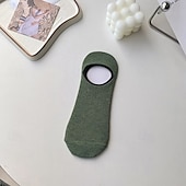 economico calzini da uomo-Per uomo 7 paia Pacchi Multipli Calzini Calzini da Corsa Calzini Casual Nero Blu Colore Semplice Vacanza Sport &amp; Outdoor Quotidiano Base Medio Primavera Autunno Moda Casual