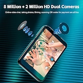 baratos Premium-Relógio inteligente Lokmat Appllp Max de 2,88 polegadas com 4G LTE, pedômetro, calendário e câmera, compatível com dispositivos móveis, unissex, com classificação IPX-4 e caixa de 32 mm.