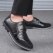economico Scarpe casual degli uomini-scarpe slip-on trapuntate rosse e nere da uomo con lacci elastici - calzature casual alla moda per le uscite del fine settimana