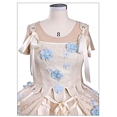 abordables Disfraces de mujer-Horror gótico Chica lobo Vestidos Disfraz Vestido llamativo Cosplay for Mujer Chica Niños Adulto Víspera de Todos los Santos Carnaval Rendimiento Fiesta