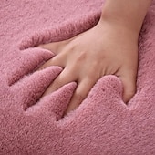 Недорогие Чехлы на автокресла-Подушка на сиденье автомобиля из разноцветного плюша с мехом кролика, теплая, зимняя, квадратная, из толстой шерсти, для водителя или второго пилота, универсальный чехол