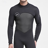 economico Mute, tute da sub e indumenti anti-abrasione-Per uomo 3mm Muta da sub in neoprene Rash Guard completo per il corpo Costume da surf intero Color-blocking Caldo Protezione UV Manica Lunga Mute da immersione Surf Canoa Snorkeling Inverno