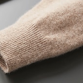 preiswerte Wollpullover für Herren-Hochwertiger Herren-Rollkragenpullover aus reiner Wolle und Kaschmir, klassischer Strickpullover, weich, warm und atmungsaktiv
