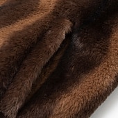 preiswerte Herrenjacken &amp; Herrenmäntel-Herren Winterjacke Fleecejacke Freizeitjacke Urlaub Täglich Thermowarm Tasche Fleece Herbst Winter Einfach Mode Streetwear Stehkragen Regulär Schwarz Braun Jacken