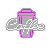 abordables 123496-Enseigne lumineuse LED néon café, dimmable, alimentée par USB, colorée, pour intérieur chambre, restaurant, café, mur, créative, en forme d'alphabet, décorative.