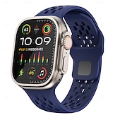 preiswerte Apple Watch-Armbänder-Sportarmband Solo-Loop Kompatibel mit Apple Watch Armband 38mm 40mm 41mm 42mm 44mm 45mm 49mm Sternenlicht Luxus Verstellbar Silikon Ersatzarmband für iwatch Ultra 3 2 Series 11 10 9 8 7 SE 6 5 4 3 2 1