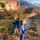 ieftine Parte-Lumini Roșii și Verzi Lumini Mini Conectabile Lumini pentru Copaci cu Fir Verde pentru Petreceri Interioare și Exterioare