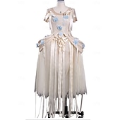 abordables Disfraces de mujer-Horror gótico Chica lobo Vestidos Disfraz Vestido llamativo Cosplay for Mujer Chica Niños Adulto Víspera de Todos los Santos Carnaval Rendimiento Fiesta