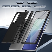 economico Cover Samsung-telefono Custodia Per Samsung Galaxy Piegatura a Z 7 Z Fold 6 Z Fold 5 Z Fold 4 Z Fold 3 Custodia a Flip con Supporto con Proteggi Schermo Protezione Completa Retrò PC
