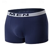 cheap Men's Boxers Underwear-Men's 10 Pack Basic Panties Boxers Underwear Briefs Elastic Waist Terylene Breathability Comfortable Letters Multi color