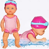 Недорогие Снижено до $30-электрические водонепроницаемые куклы-младенцы, плавающие в ваннах и бассейнах