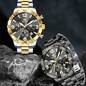 cheap Quartz Watches-The New Olevs Men&#039;S Business Watch Features A Luminous Moon Phase Calendar Small Three-Hand Multi-Functional Digital Large Dial Quartz Watch Which Is A Fashionable Casual Waterproof And Sporty Me