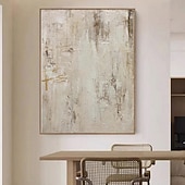 Недорогие Ваби Саби-Картина маслом ручной работы на холсте, настенное украшение в стиле ваби-саби, простая абстрактная текстура, украшение для гостиной, прихожей, декор для дома, рулонная картина без рамы, нерастянутая