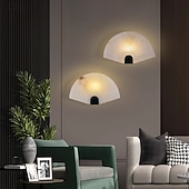 baratos Candeeiros de Parede de interior-Luminárias de parede modernas em estilo nuvem, com efeito pedra, em branco, para sala de estar, restaurante ou loft.