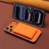 billige iPhone-etuier-telefon Etui Til iPhone 17 Pro Max 17 Air 17 16 15 14 Pro Max Plus 13 Pro Max Bakdeksel med stativ Støtsikker Kontor / Bedrift PU lær