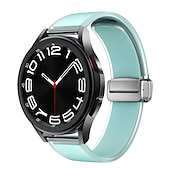 olcso Samsung óraszíjak-Óraszíj mert Samsung Galaxy Watch 7/6/5/4 40/44mm, Watch 6 Classic 43/47mm, Watch 4 Classic 42/46mm Szilikon Csere Szíj Állítható Sportszíj Modern csat Karszalag