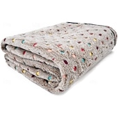 cheap Mats &amp; Blankets-Premium Soft Dog Blanket Washable  Cat Blanket for Indoor Cats Large Medium Small Dog Puppy Essentials