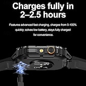 Недорогие Смарт-часы-Новые умные часы с аккумулятором 1000 мА·ч, 25-дневным временем работы, мониторингом сна, несколькими функциями напоминания, корпусом из цинкового сплава, ремешком из жидкого силикона! Подходит для