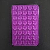 economico Supporto per telefono-Supporto per telefono biadesivo rivestito in silicone, forte adesione, per selfie a mani libere &amp;Supporto video compatibile con accessori per iPhone Supporto per telefono minimalista ultrasottile con